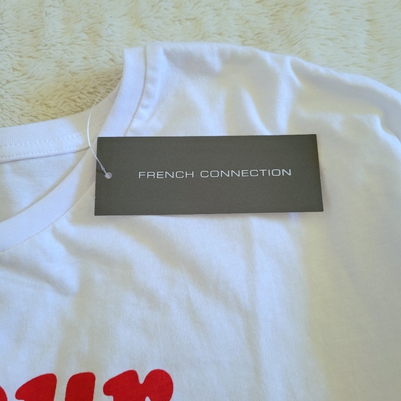 French🇫🇷 Connection "Amour"♥️ Tee - NWT - Picture 6 of 11